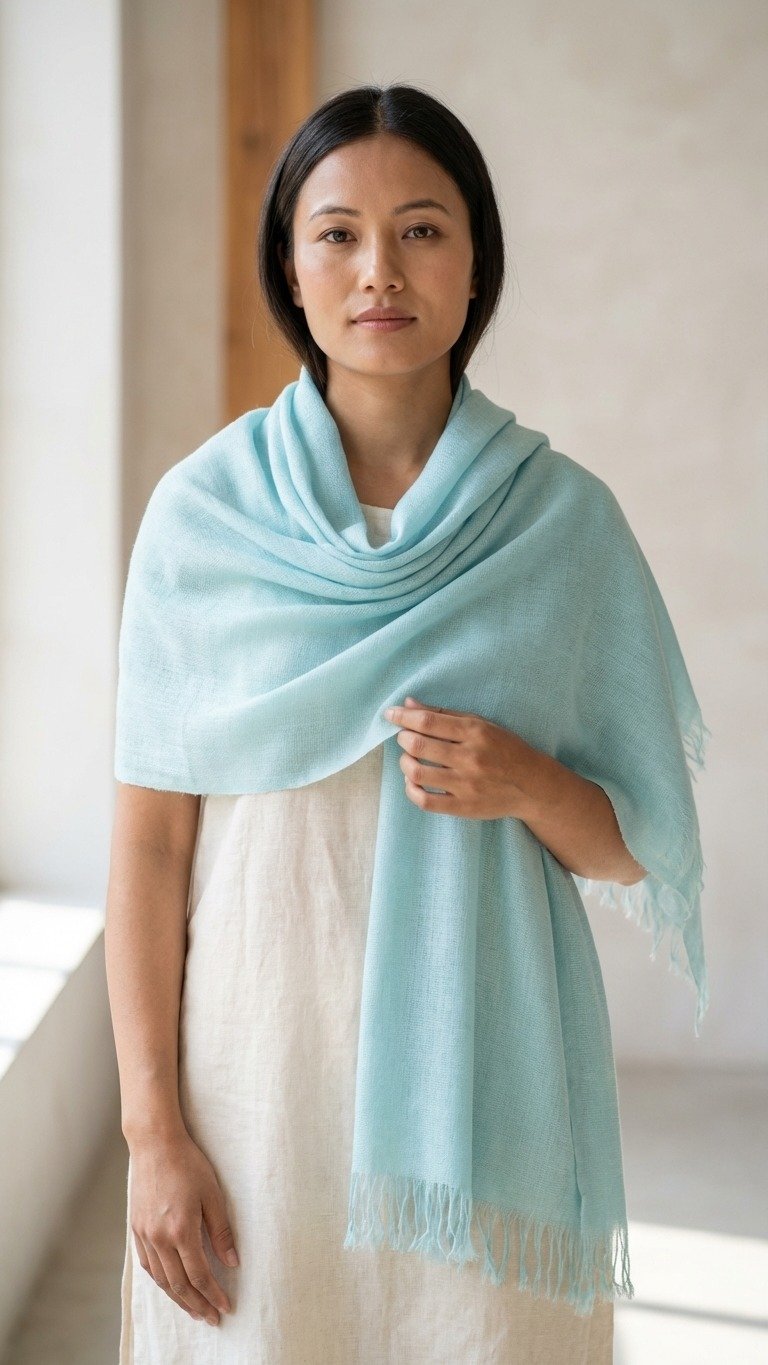 Krishna Pashmina model look 8