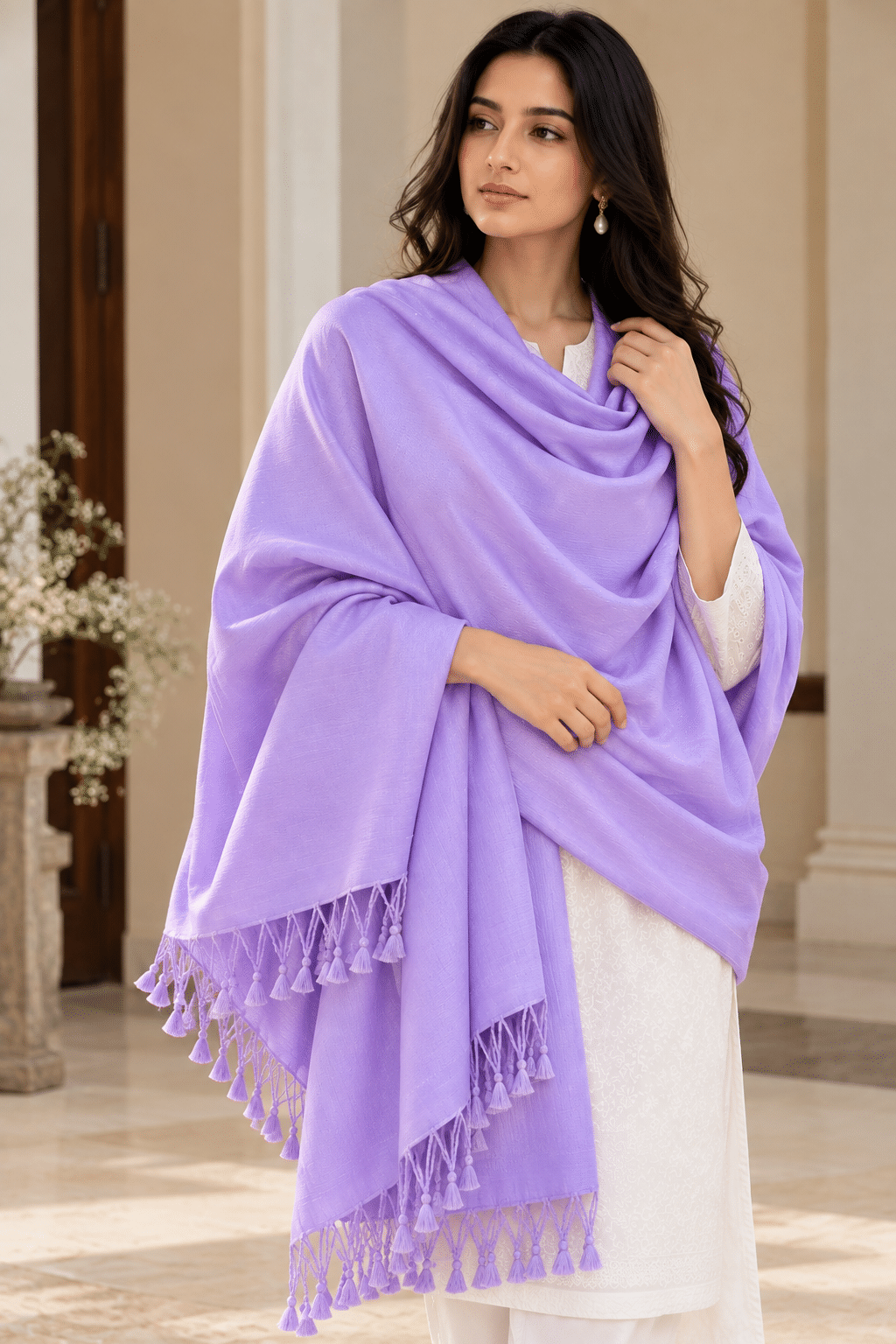 Silk Cashmere Shawls Stoles and Scarves